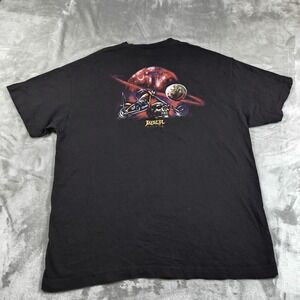 Loser Machine Shirt Mens Black Motorcycle‎ Biker Highway Distressed Skater